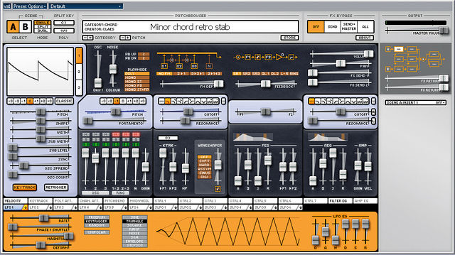 An unusual looking but fabulous sounding synth